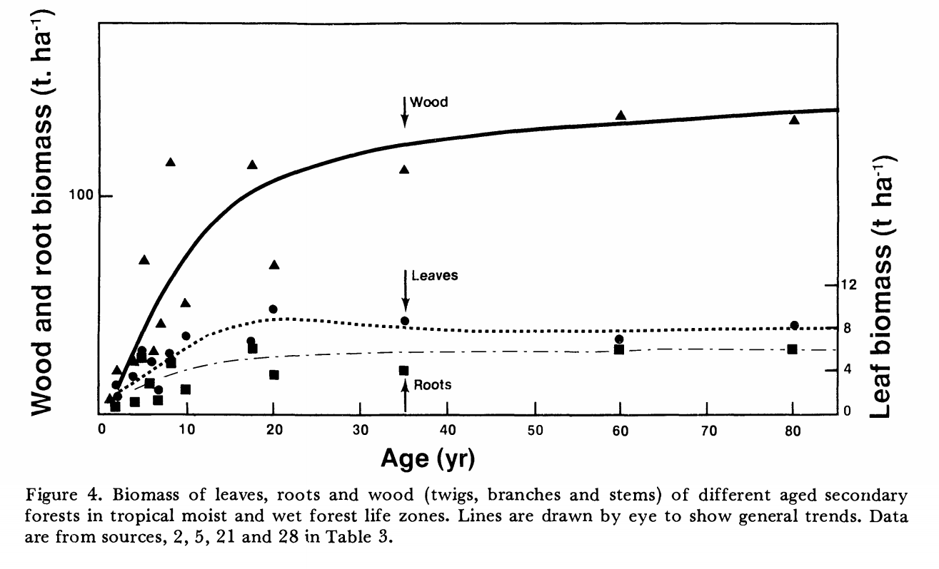 This is a screenshot from http://www.bio.miami.edu/horvitz/bil235/cacao/cacao06/Literature%20search/Brown%20and%20Lugo%201990.pdf , 'Tropical secondary forests' by Sandra Brown and Ariel E. Lugo.